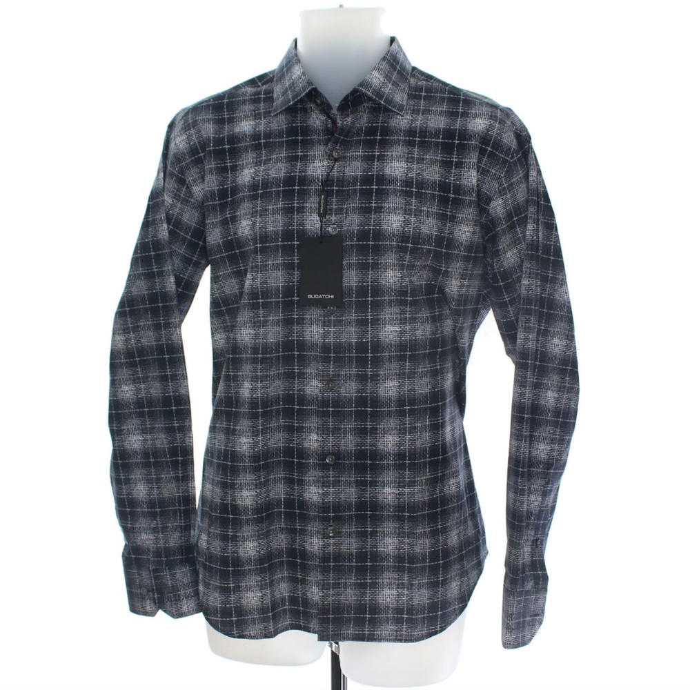 NWT BUGATCHI Long Sleeve Button Shirt - Picture 1 of 5